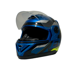 Casco de moto marca protrok vista frontal